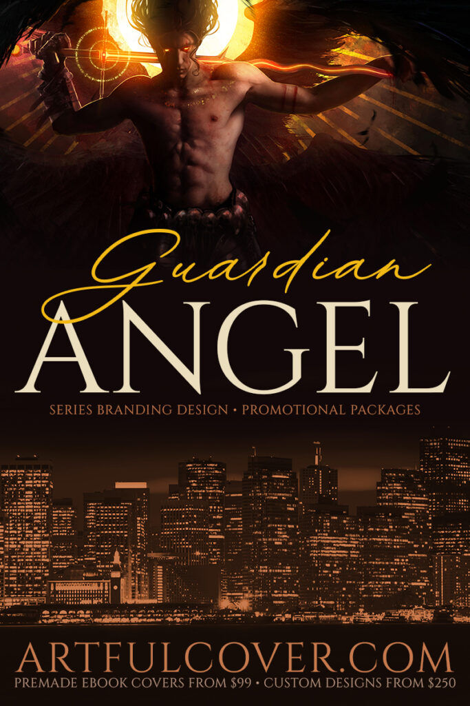 urban fantasy paranormal romance premade book cover design by Los Angeles graphic designer Mich Fisher