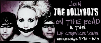 Social Media Graphics Design by Los Angeles graphic designer Mich Fisher - Lip Service, The Dollyrots