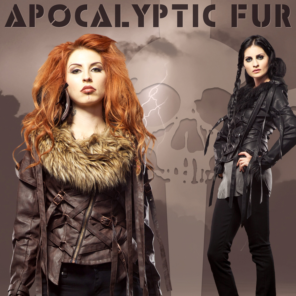 fashion branding design - social media graphics design - Lip Service Apocalyptic Fur