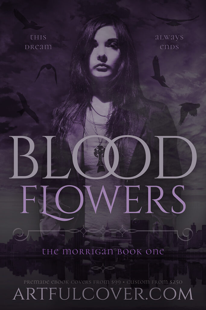 urban fantasy premade book cover design by Los Angeles graphic designer Mich Fisher