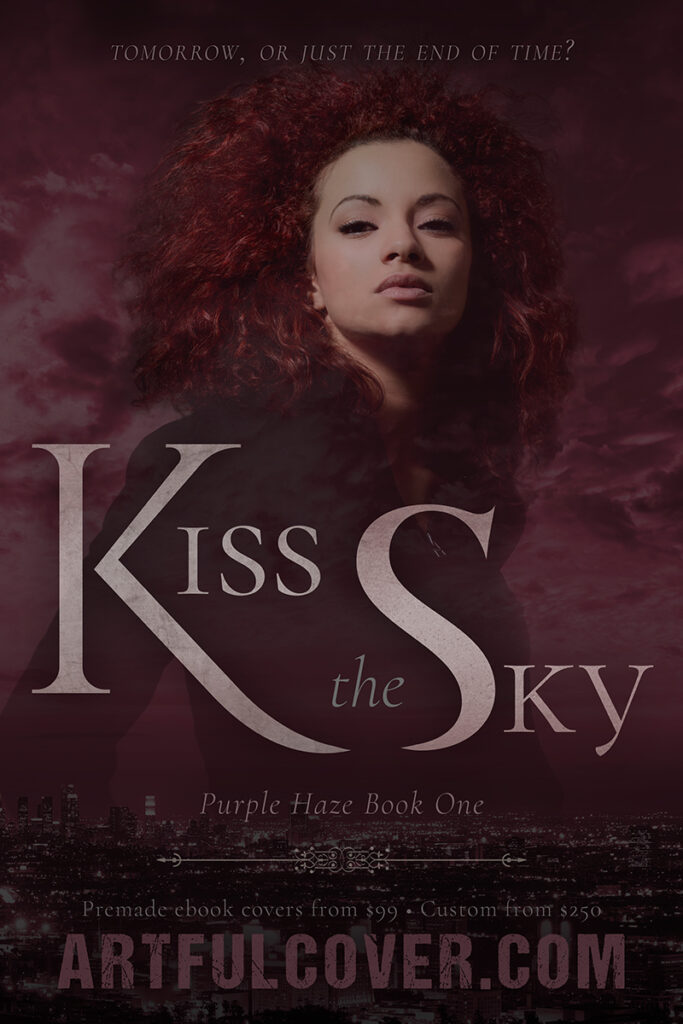 urban fantasy premade book cover design by Los Angeles graphic designer Mich Fisher