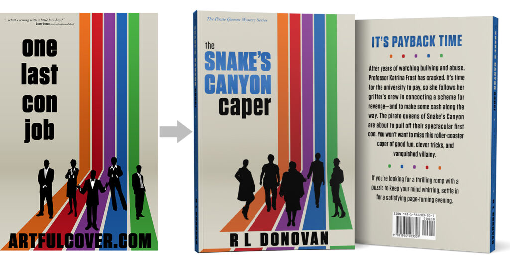 premade book cover design by Los Angeles graphic designer Mich Fisher