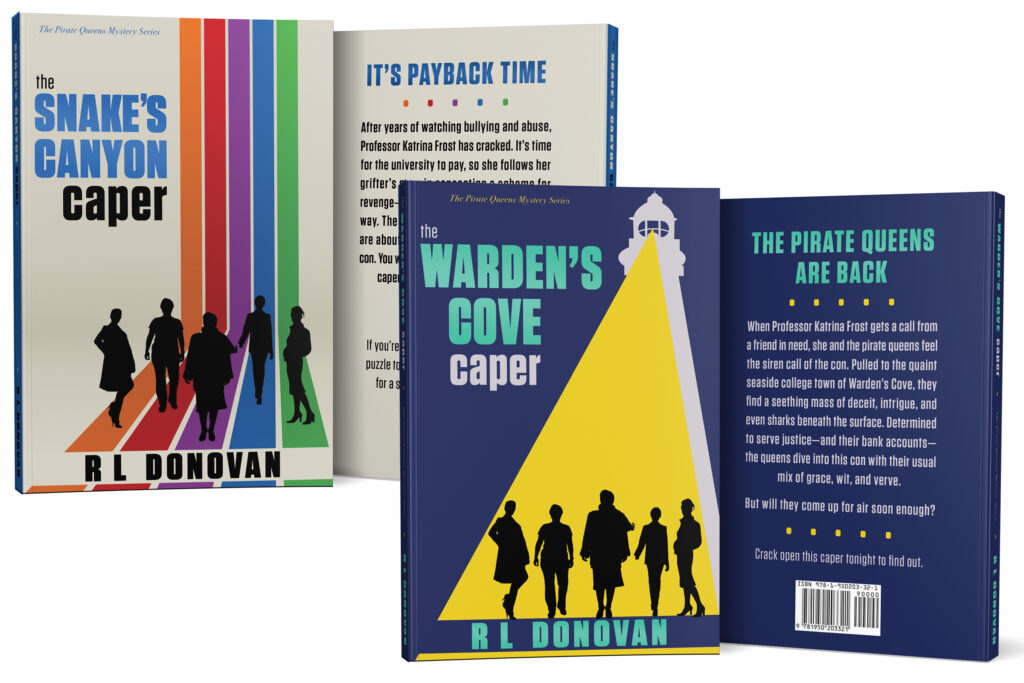 custom book cover design and series branding design by Los Angeles graphic designer Mich Fisher